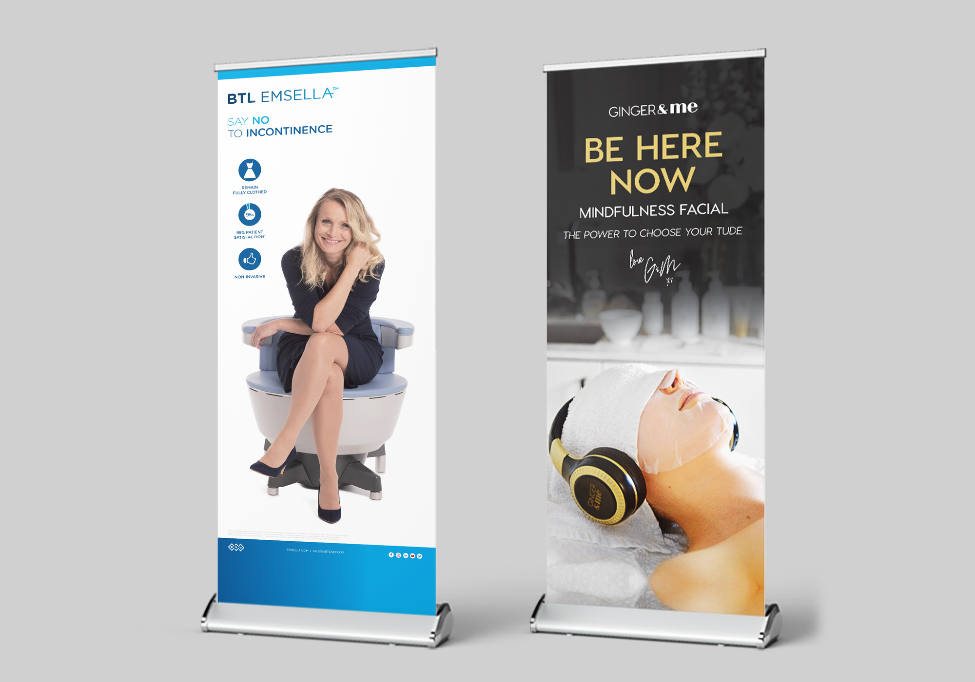 Pull Up Banner Standee